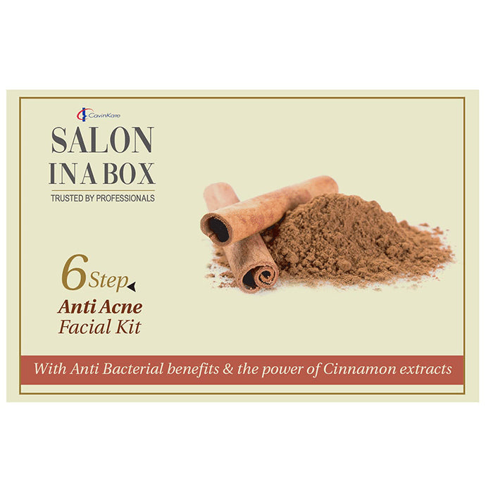 CavinKare Salon In A Box 6 Step Anti Acne Facial Kit - Nibasu