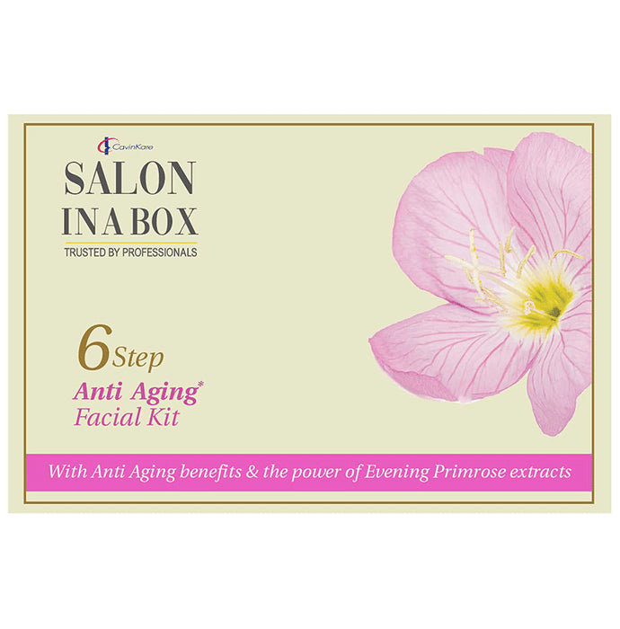CavinKare Salon In A Box 6 Step Anti Aging Facial Kit - Nibasu