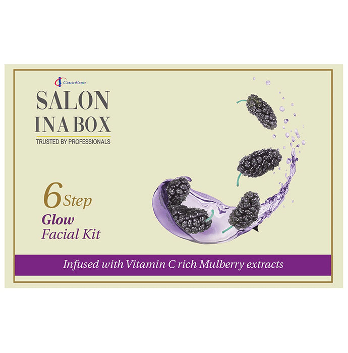 CavinKare Salon In A Box 6 Step Glow Facial Kit - Nibasu