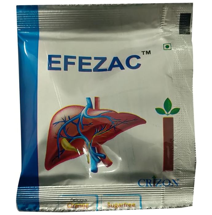 Efezac Sachet Delicious Orange Sugar Free - Nibasu