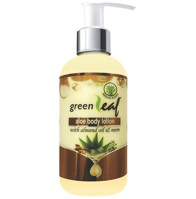 Green Leaf Aloe Body Lotion - Nibasu