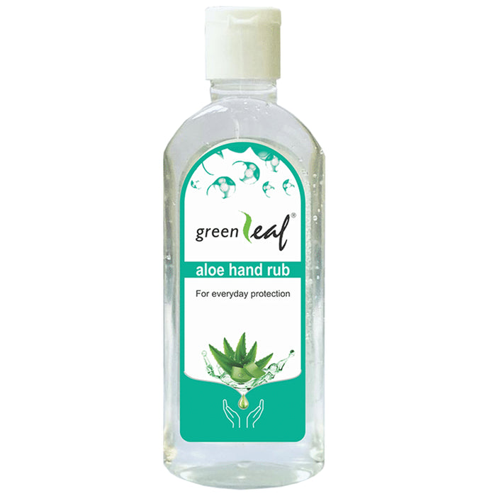 Green Leaf Aloe Hand Rub - Nibasu