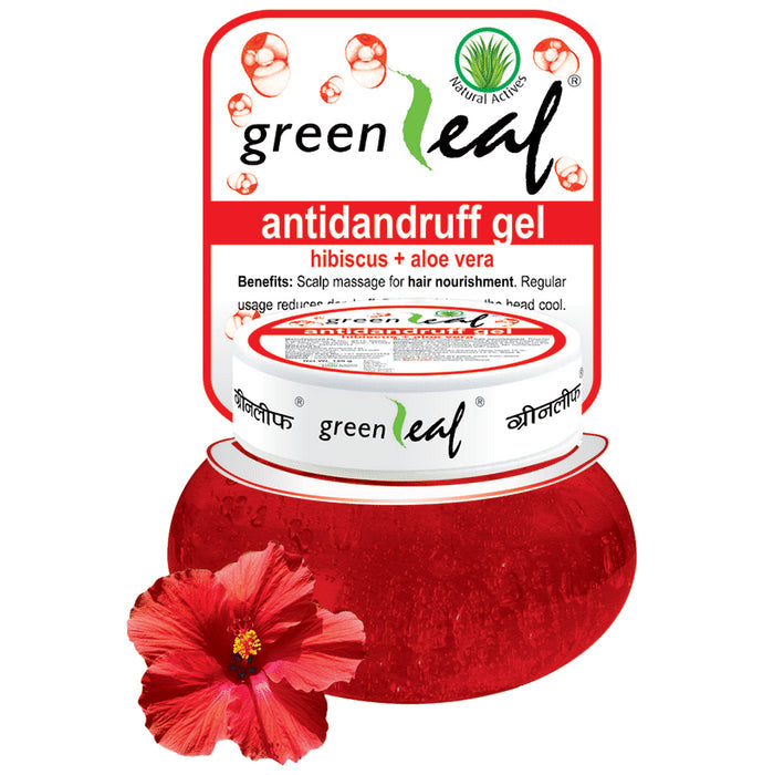 Green Leaf Antidandruff Gel - Nibasu