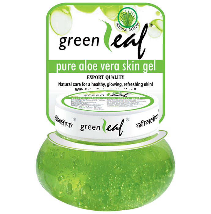 Green Leaf Pure Aloe Vera Skin Gel - Nibasu