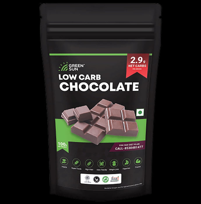 Green Sun Low Carb Chocolate - Nibasu