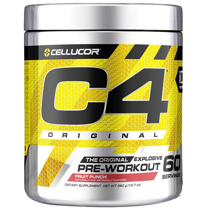Cellucor C4 The Original Explosive Pre-Workout Fruit Punch - Nibasu
