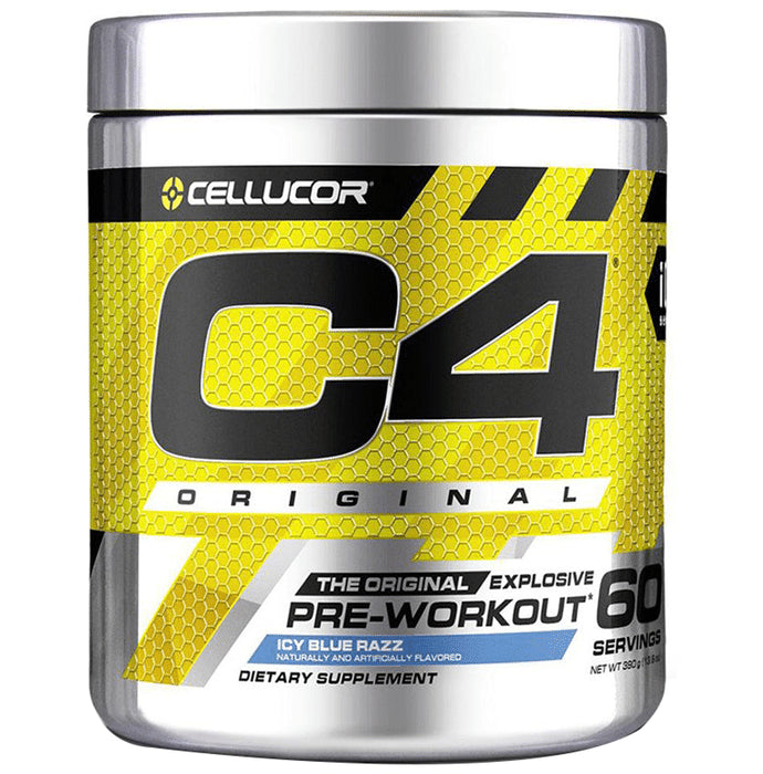 Cellucor C4 The Original Explosive Pre-Workout Icy Blue Razz - Nibasu