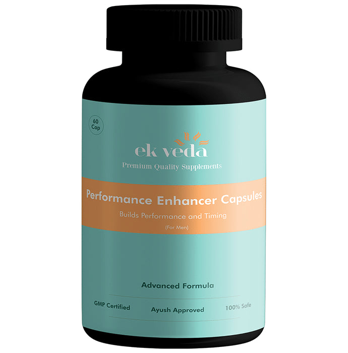 Ek Veda Performance Enhancer Capsule for Men - Nibasu