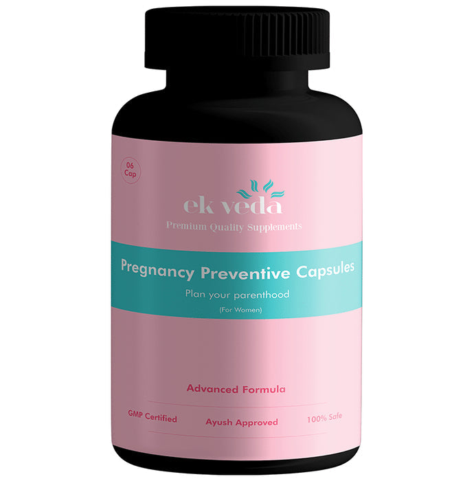 Ek Veda Pregnancy Preventive Capsule - Nibasu