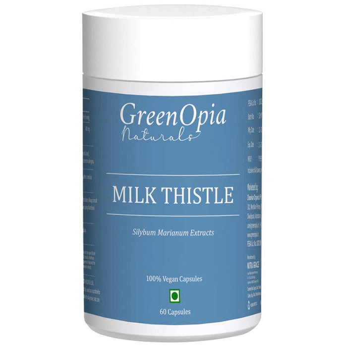 GreenOpia Naturals Milk Thistle Vegan Capsule - Nibasu