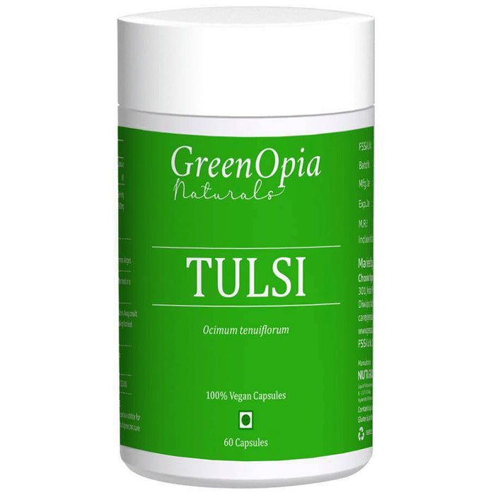 GreenOpia Naturals Tulsi Capsule - Nibasu