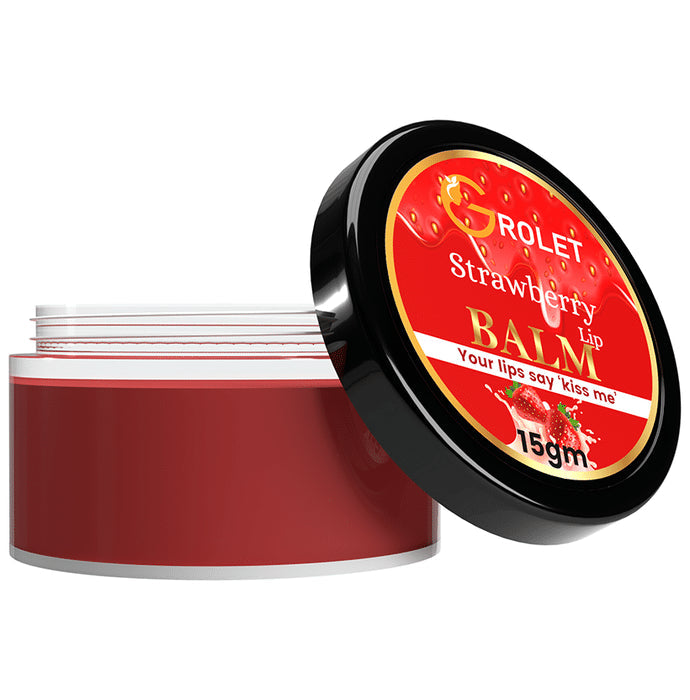 Grolet Strawberry Lip Balm - Nibasu