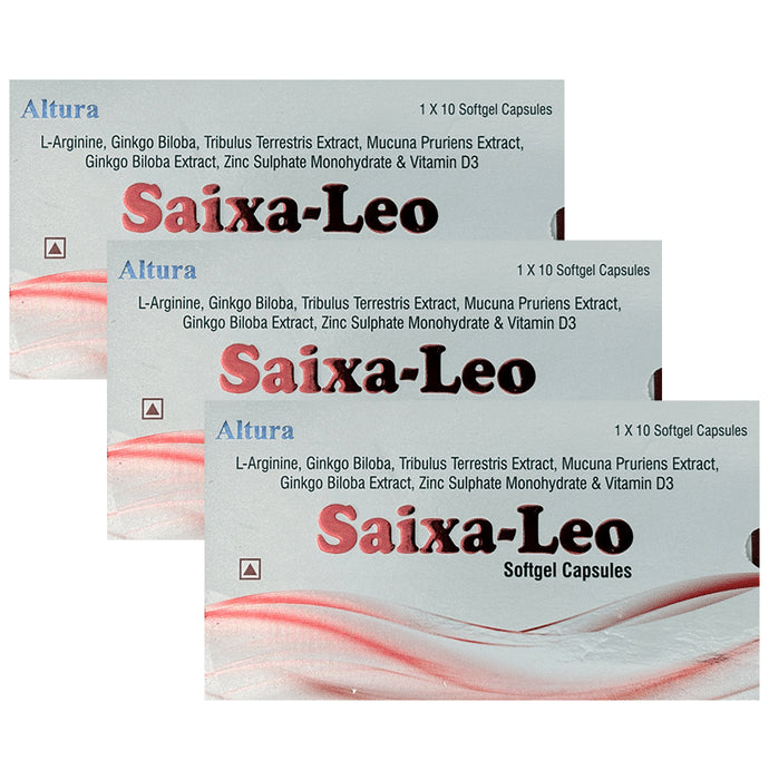 Saixa Leo Soft Gel Capsule (10 Each) - Nibasu