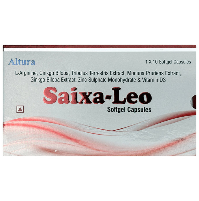 Saixa Leo Soft Gel Capsule (10 Each) - Nibasu