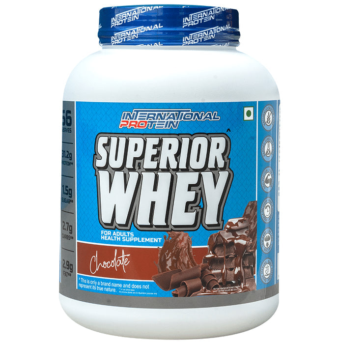 International Protein Superior Whey Protein Powder Chocolate - Nibasu