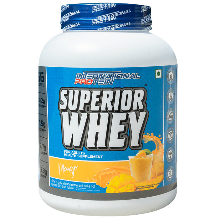 International Protein Superior Whey Protein Powder Mango - Nibasu