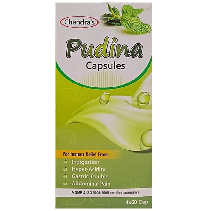 Chandra Pudina Capsule (10 Each) - Nibasu