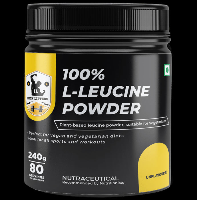 Iron Lifters 100% L-Leucine Powder - Nibasu