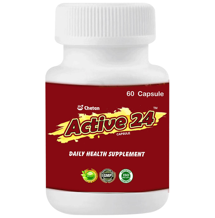 Chetan Active 24 Capsule - Nibasu