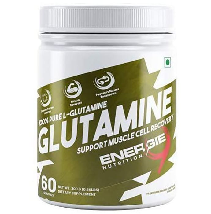 Energie 9 Nutrition Glutamine Unflavoured - Nibasu