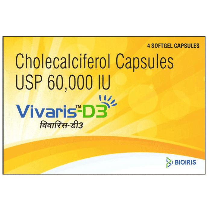 Vivaris-D3 Softgel Capsule - Nibasu