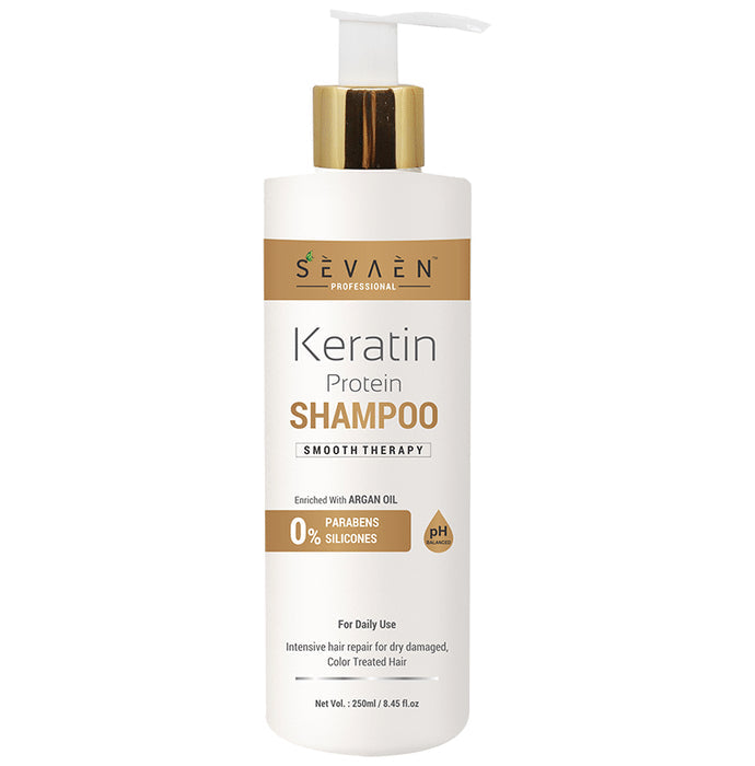 Sevaen Professional Keratin Protein Shampoo - Nibasu