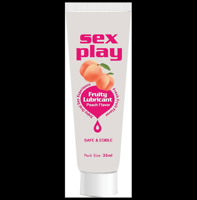 Sex Play Fruity Lubricant Peach - Nibasu