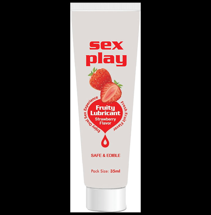 Sex Play Fruity Lubricant Strawberry - Nibasu