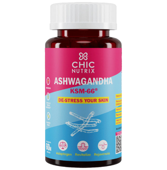 Chicnutrix Ashwagandha KSM 66 Capsule - Nibasu