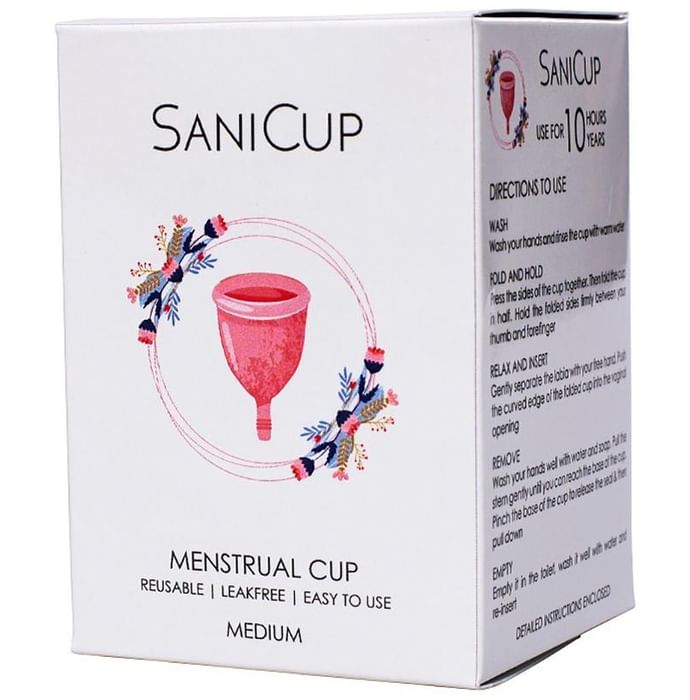 Sanicup Medium Menstrual Cup - Nibasu