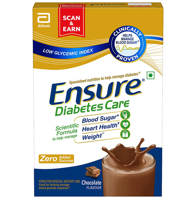 Ensure Diabetes Care Specialized Nutrition Drink Chocolate - Nibasu