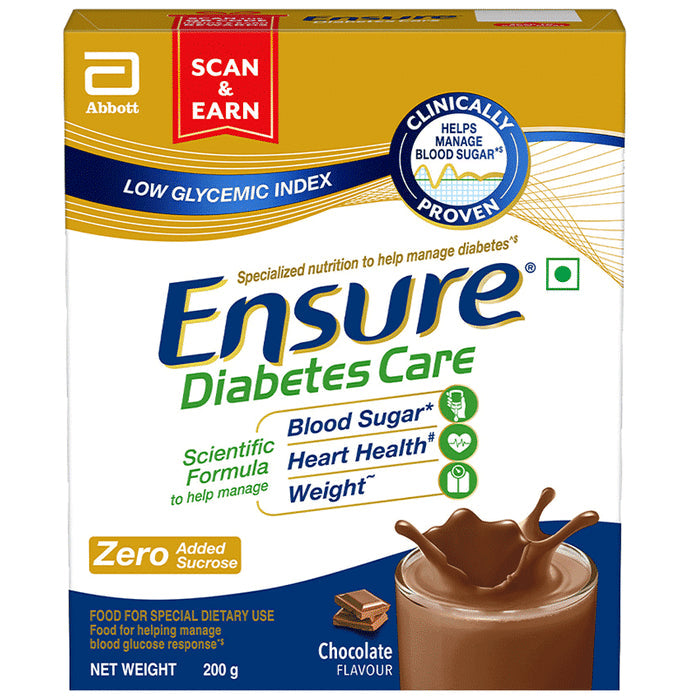 Ensure Diabetes Care Specialized Nutrition Drink Chocolate - Nibasu