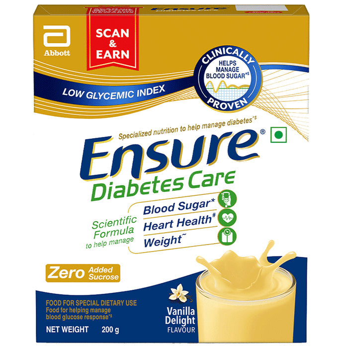 Ensure Diabetes Care Specialized Nutrition Drink Vanilla Delight - Nibasu