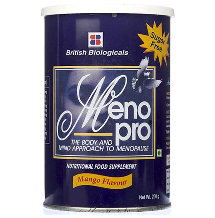 Meno Pro Powder for Management of Menopausal Symptoms | Flavour Mango - Nibasu