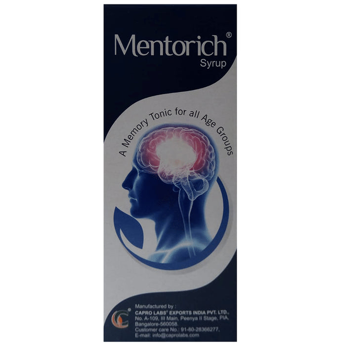 Mentorich Syrup (200ml Each) - Nibasu