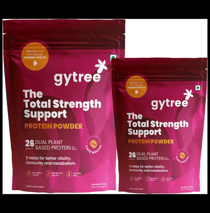 Gytree The Total Strength Support Protein Powder(500gm+200gm) - Nibasu