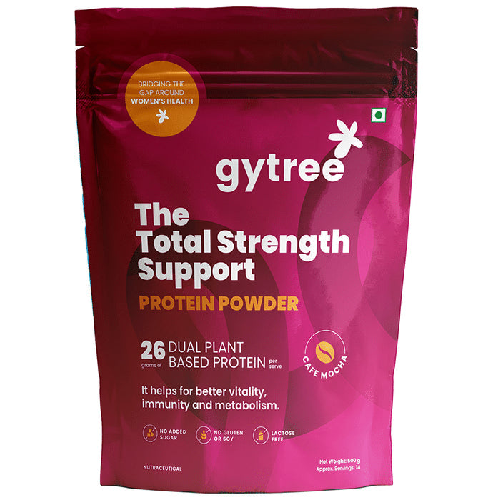 Gytree The Total Strength Support Protein Powder Cafe Mocha - Nibasu