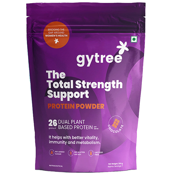 Gytree The Total Strength Support Protein Powder Chocolate - Nibasu