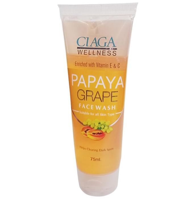 Ciaga Face Wash Papaya Grape - Nibasu