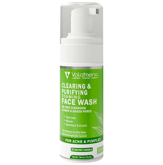 Volamena Clearing & Purifying Foaming Face Wash - Nibasu