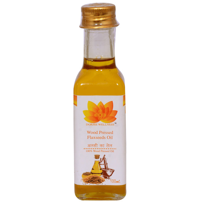Dorjee Wellness Wood Pressed Flaxseeds Oil - Nibasu