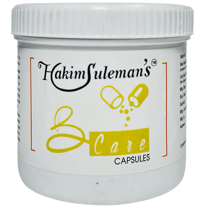 Hakim Suleman's B Care Capsule - Nibasu