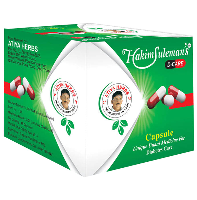 Hakim Suleman's D-Care Capsule - Nibasu