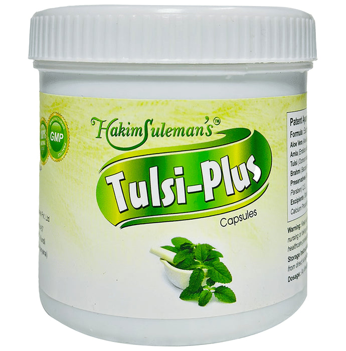 Hakim Suleman's Tulsi-Plus Capsule - Nibasu