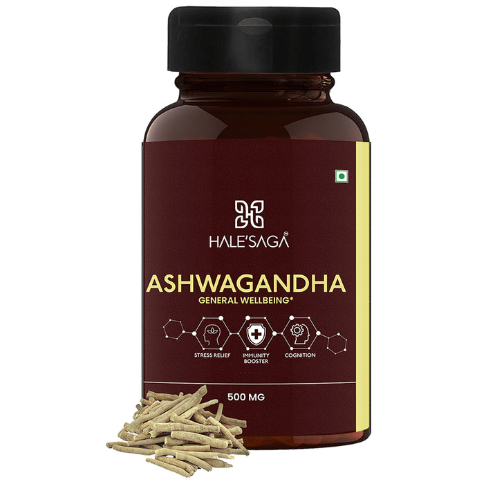 Halesaga Ashwagandha Veg. Capsule - Nibasu