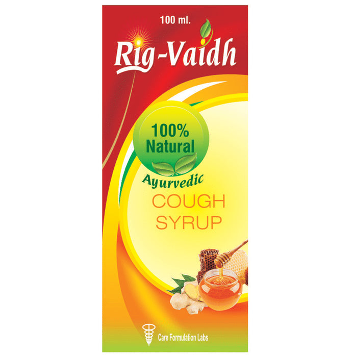 Care Rig-Vaidh Ayurvedic Cough Syrup (100ml Each) - Nibasu