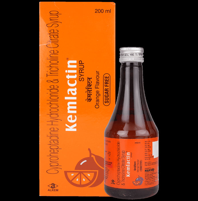 Kemlactin Syrup Orange Sugar Free - Nibasu