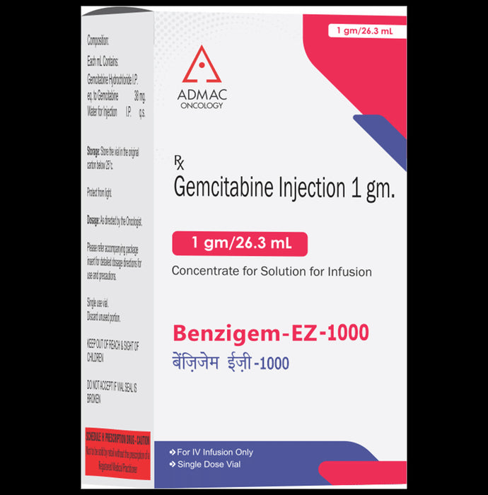Benzigem-EZ 1000 Injection - Nibasu