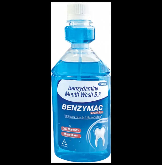 Benzymac Mouth Wash Alcohol Free-Nibasu