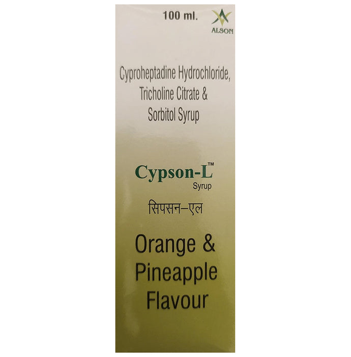 Cypson-L Syrup Orange Pineapple - Nibasu